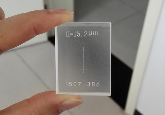 Standard Roughness Calibration Block Single engraved lines